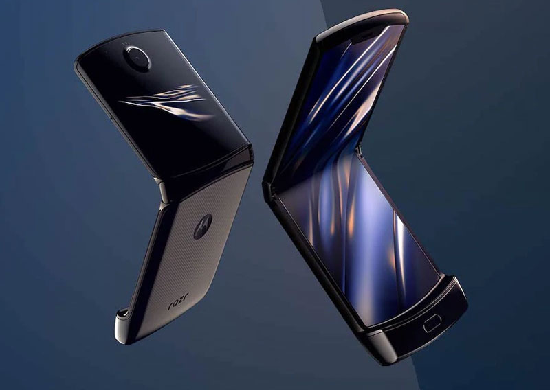 Motorola razr folding android phone
